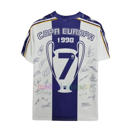 Camiseta Real Madrid 1997-1998 Copa Europa Winner