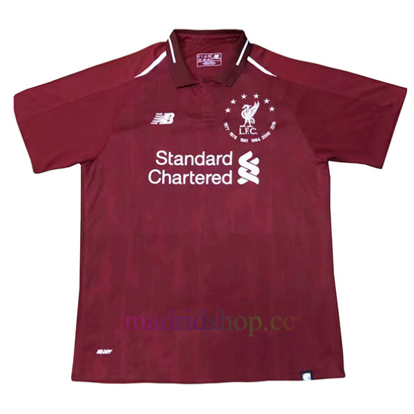 Camiseta Conmemorativa Liverpool Seis Title de la Liga de Campeones