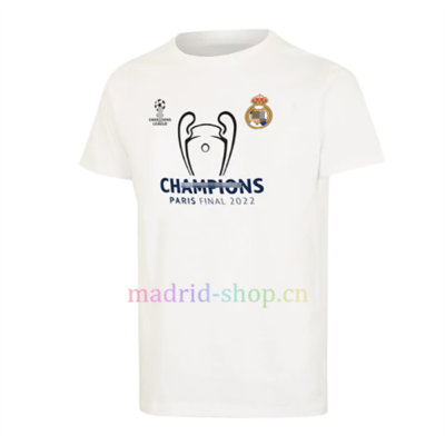 Camiseta Reαl Madrid Champion Paris Final 2022 | madrid-shop.cn