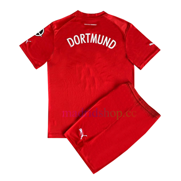 Camiseta Portero Borussia Dortmund 2022/23 Niño Rojo