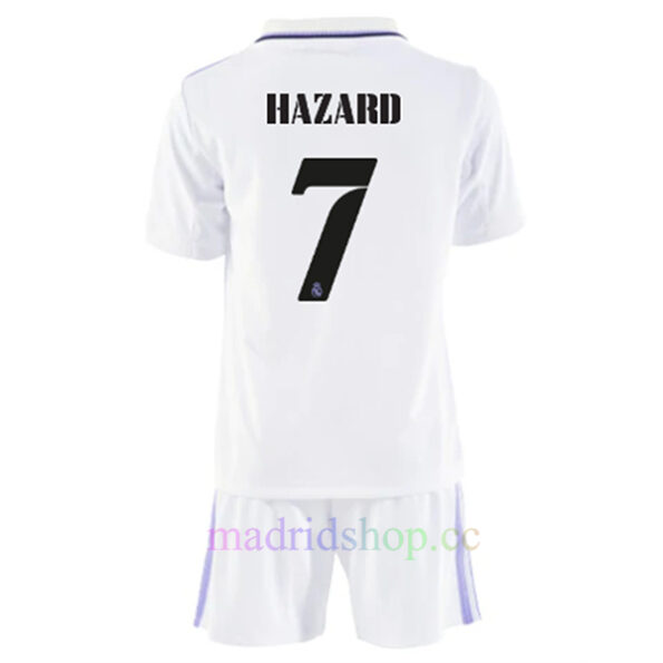 Camiseta Hazard Reαl Madrid Primera Equipación 2022/23 Niño