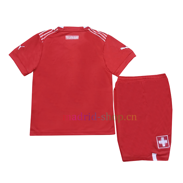 Camiseta Suiza Primera Equipación 2022/23 Niño | madrid-shop.cn 4