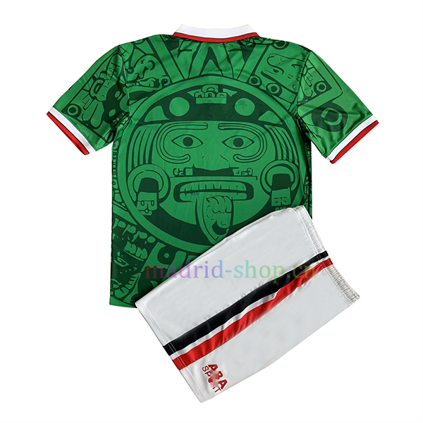 Camiseta México Primera Equipación 1998 Niño | madrid-shop.cn 4