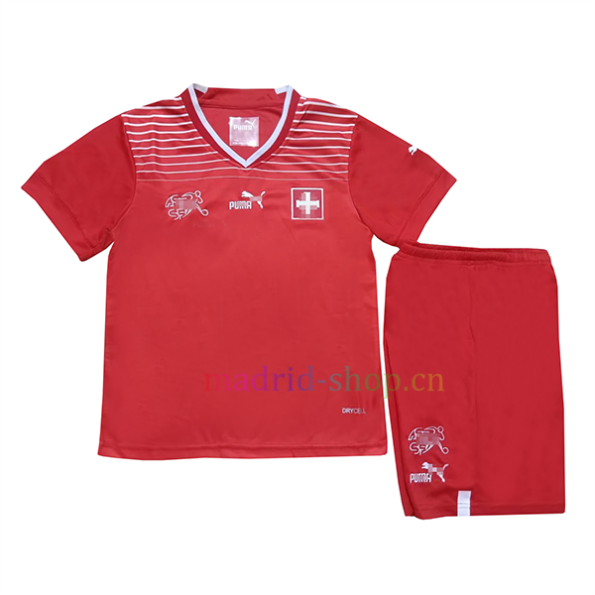 Camiseta Suiza Primera Equipación 2022/23 Niño
