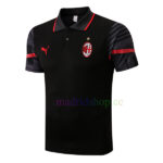 Polo AC Milan 2022/23 Kit Haut Noir