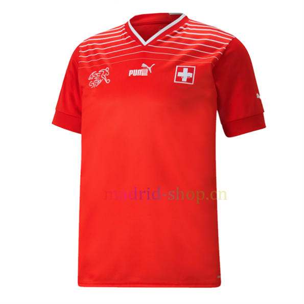Camiseta Suiza Primera Equipación 2022 Versión Jugador