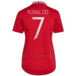 Cristiano Ronaldo Maillot Domicile Manchester United 2022/23 Femme Premier League