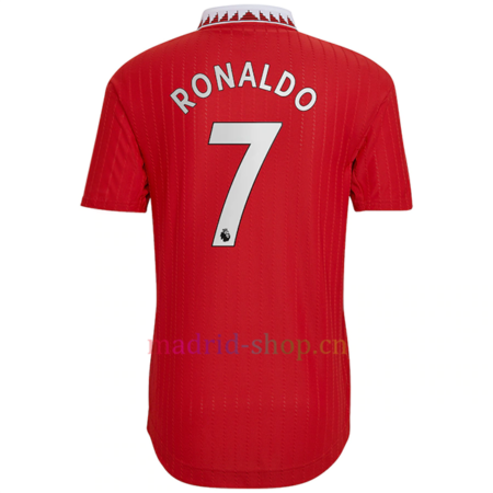 Camisetas Cristiano Ronaldo Manchester United Primera Equipación 2022/23 Version Jugador Premier League