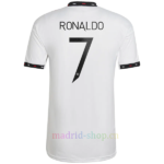 Camiseta Manga Larga Cristiano Ronaldo Manchester United Segunda Equipación 2022/23 Premier League