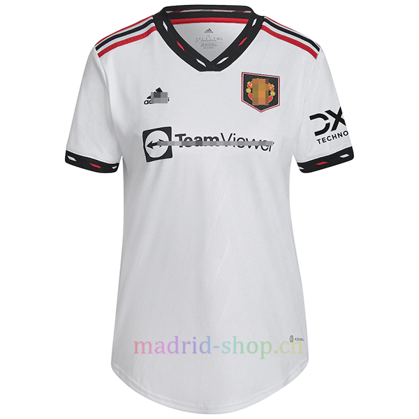 Camiseta Cristiano Ronaldo Manchester United Segunda Equipación 2022/23 Mujer Champions League | madrid-shop.cn 4