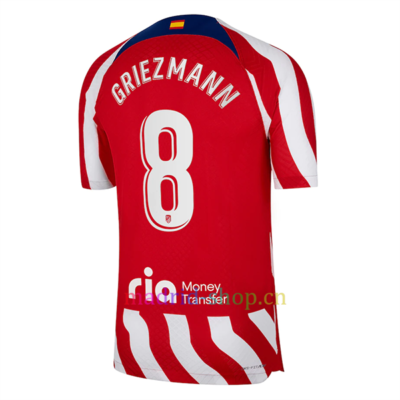 Camiseta Griezmann Atlético de Madrid Primera Equipación 2022/23 Version Jugador | madrid-shop.cn