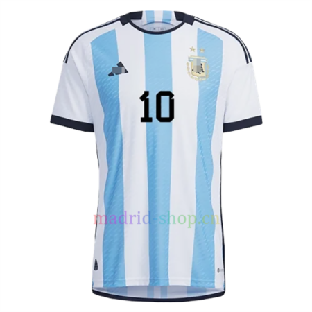 Camiseta Messi Argentina Primera Equipación 2022 Version Jugador