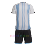 Camiseta y Pantalón Argentina Primera Equipación 2022/23 Niño | madrid-shop.cn 3