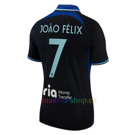 Camiseta João Félix Atlético de Madrid Segunda Equipación 2022/23 Mujer Champions League | madrid-shop.cn
