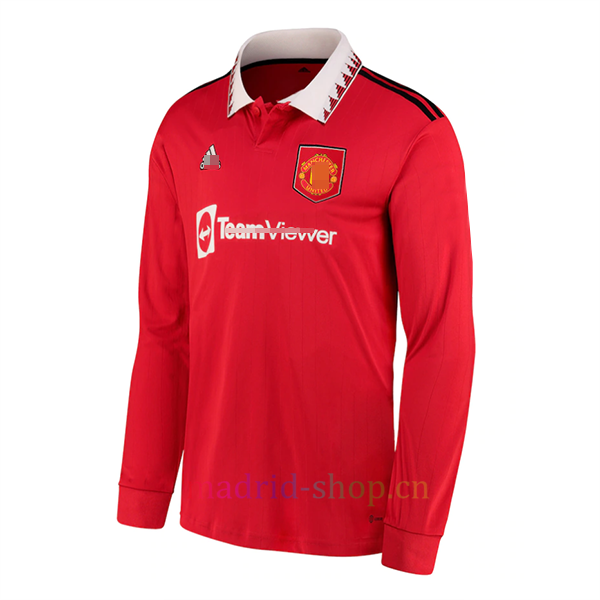Camiseta Manga Larga Manchester United Primera Equipación 2022/23 | madrid-shop.cn