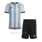 Camiseta y Pantalón Argentina Primera Equipación 2022/23 Niño | madrid-shop.cn 2