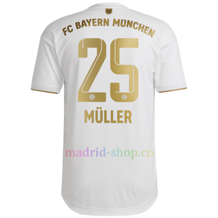 Camiseta Müller Bayern Segunda Equipación 2022/23 Version Jugador