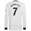 Camiseta Manga Larga Cristiano Ronaldo Manchester United Segunda Equipación 2022/23 Champions League | madrid-shop.cn 6