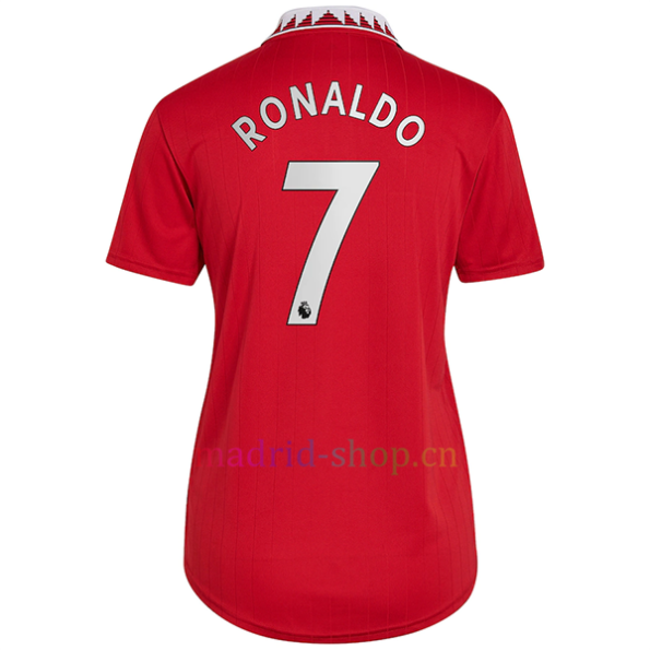 Cristiano Ronaldo Manchester United Home Shirt 2022/23 Woman Premier League