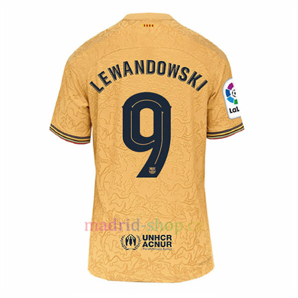 Camisa reserva Lewandowski Barcelona 2022/23 versão jogador