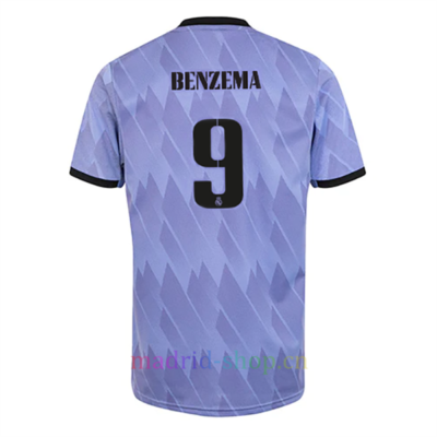 Camiseta Benzema Real Madrid Segunda Equipación 2022/23 | madrid-shop.cn