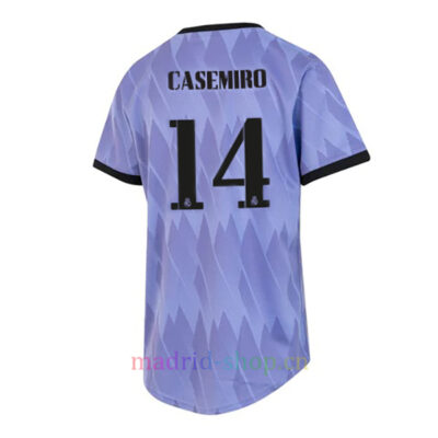 Camiseta Casemiro Real Madrid Segunda Equipación 2022/23 Mujer | madrid-shop.cn