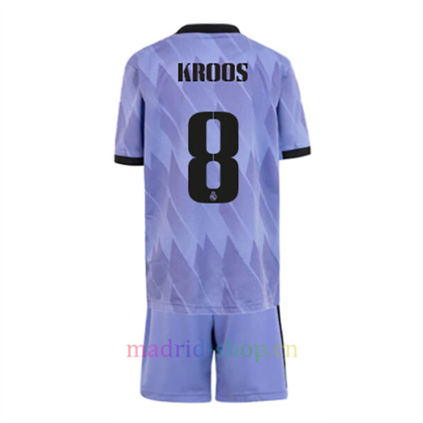 Camiseta Kroos Real Madrid Segunda Equipación 2022/23 Niño
