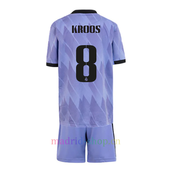 Camiseta Kroos Real Madrid Segunda Equipación 2022/23 Niño | madrid-shop.cn