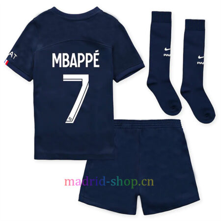 Camiseta Mbappé Paris-S-G Primera Equipación 2022/23 Niño