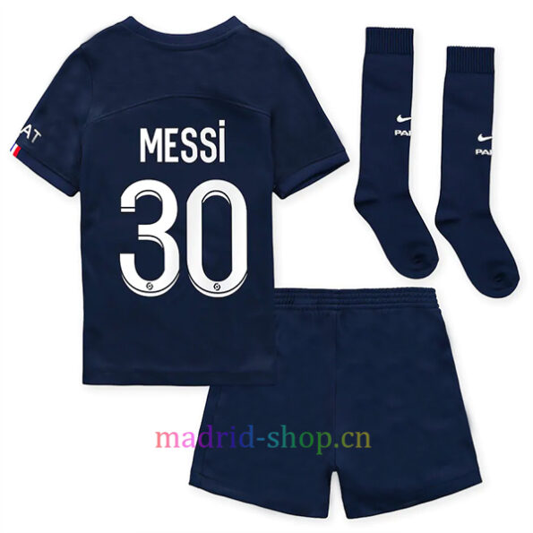 Camisa Messi Paris-SG Home 2022/23 Infantil