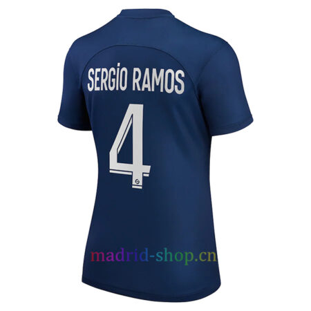 Camiseta Sergio Ramos Primera Equipación 2022/23 Mujer | madrid-shop.cn