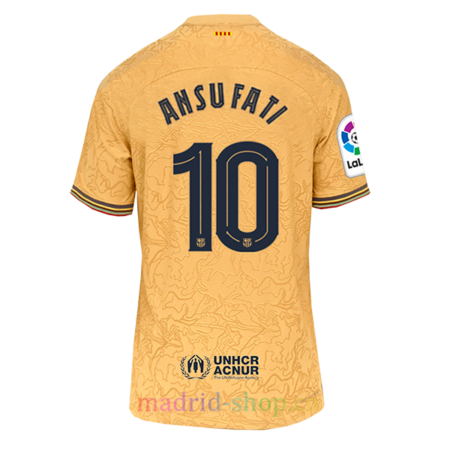 Camiseta Ansu Fati Barça Segunda Equipación 2022/23 Version Jugador | madrid-shop.cn