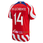 Camiseta Marcos Llorente Atlético de Madrid Primera Equipación 2022/23 Champions League | madrid-shop.cn 2