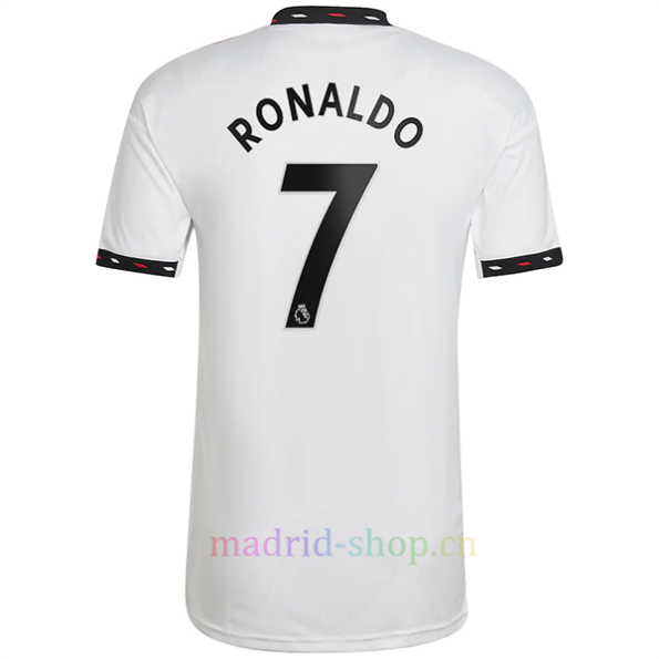 Cristiano Ronaldo Manchester United Camisa Away 2022/23 Premier League