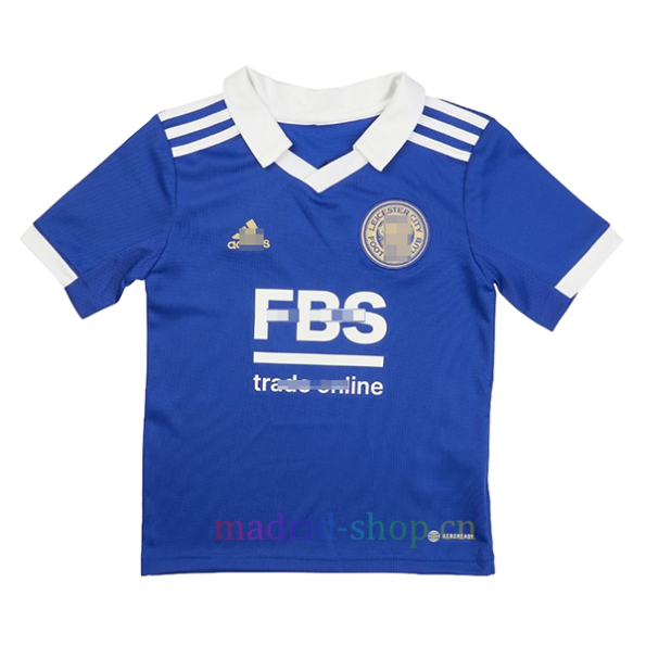 Camisa do Leicester City Home 2022/23 infantil