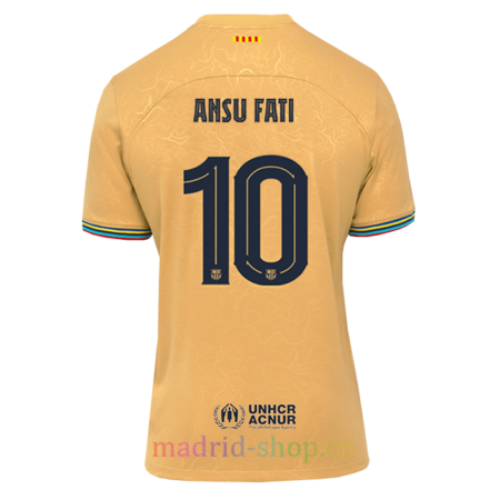 Camiseta Ansu Fati Barcelona Segunda Equipación 2022/23