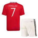 Camisetas Cristiano Ronaldo Manchester United Primera Equipación 2022/23 Niño Premier League | madrid-shop.cn 4