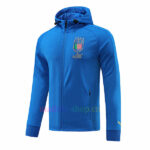 Italy 2022 Hooded Tracksuit Blue2 Top
