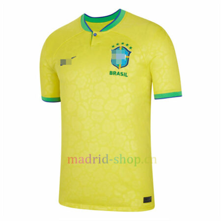 Camiseta Brasil Primera Equipación 2022 Copa Mundial