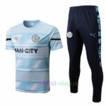 Maglia Allenamento Manchester City 2022/23 Blu Kit
