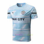 Camiseta Entrenamiento Manchester City 2022/23 Azul Kit Top