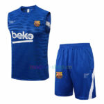 Camiseta Entrenamiento Barcelona 2022/23 Sin Mangas Kit Azul2
