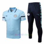 Maglia Manchester City Polo 2022/23 Blu Kit