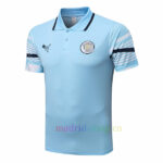 Polo Manchester City 2022/23 Kit Azul Top