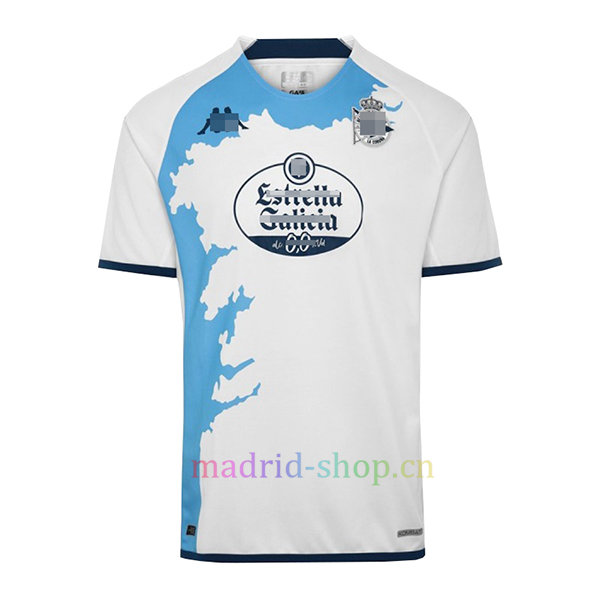 Kappa Primera Equipación RC Deportivo de La Coruña Camiseta Unisex Adulto 