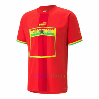 Preventa Camiseta Ghana Segunda Equipación 2022 Copa Mundial | madrid-shop.cn