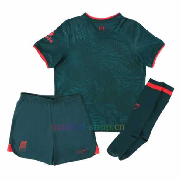 Camisa infantil do terceiro kit do Liverpool 2022/23
