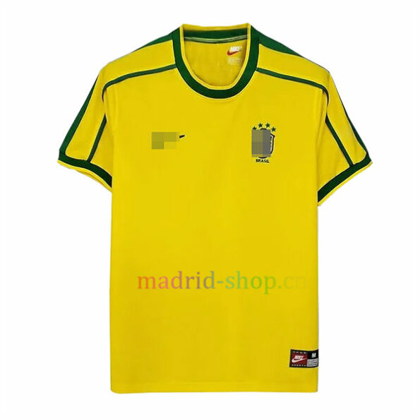 Camiseta Brasil Primera Equipación 1998