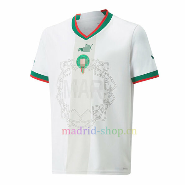 Camiseta Marruecos Segunda Equipación 2022 Copa Mundial