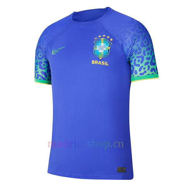 Camiseta Brasil Segunda Equipación 2022 Copa Mundial Version Jugador | madrid-shop.cn